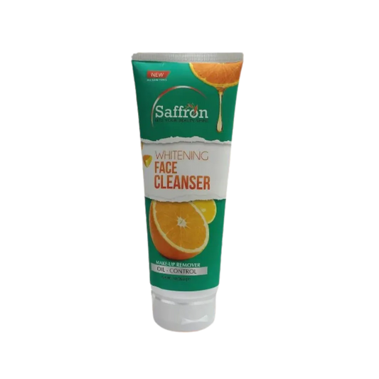 Saffron Whitening Face Cleanser Mack-Up Remover Oil-Control All skin type