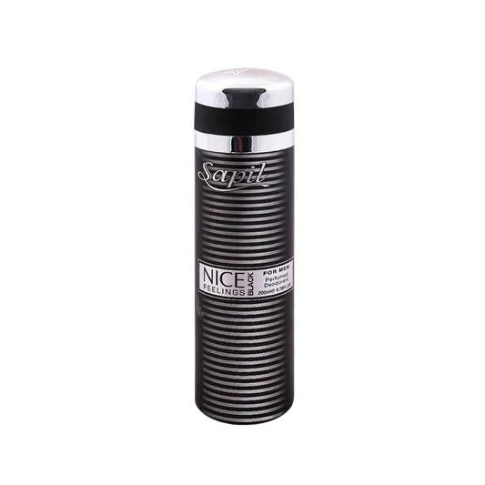 Sapil Nice Feelings Black Men Deodorant Body Spray