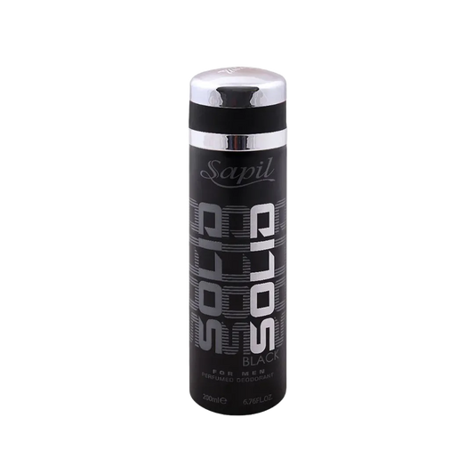 Sapil Solid Quest Black Men Deodorant Body Spray