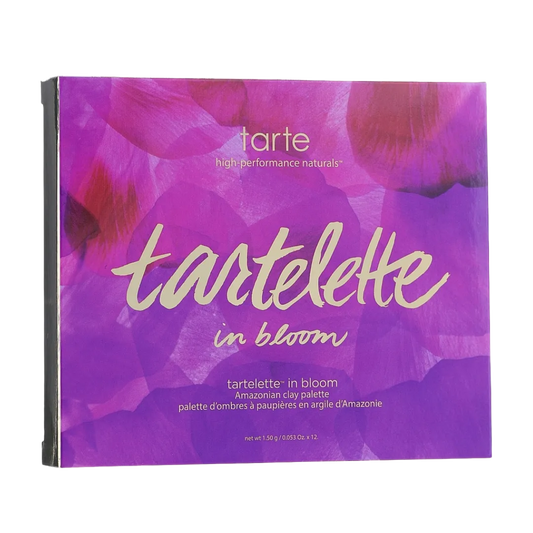 Tartelette in Bloom Clay Palette 12 Colors Eye Shadow By Tarte High Performance Naturals
