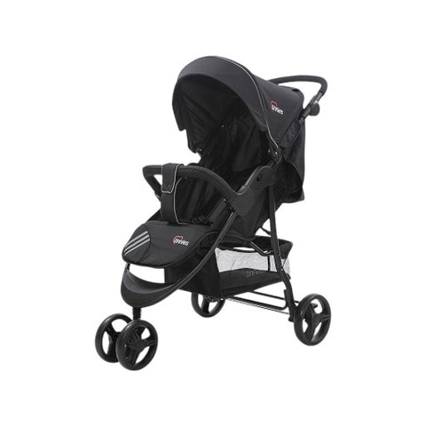 Tinnies Baby Stroller 3 Wheeler Black