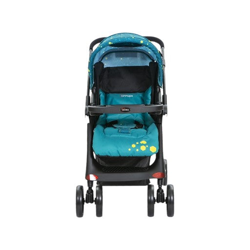 Tinnies Baby Stroller Reversible Handle Acid Blue