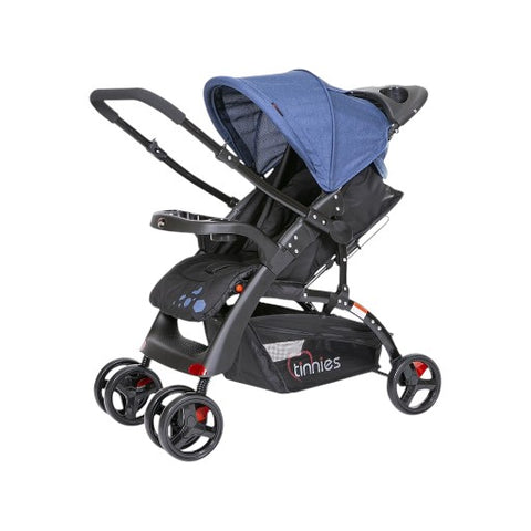 Tinnies Baby Stroller Reversible Handle Black