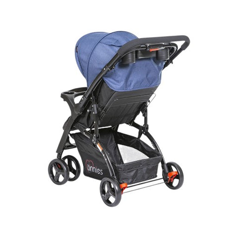 Tinnies Baby Stroller Reversible Handle Black