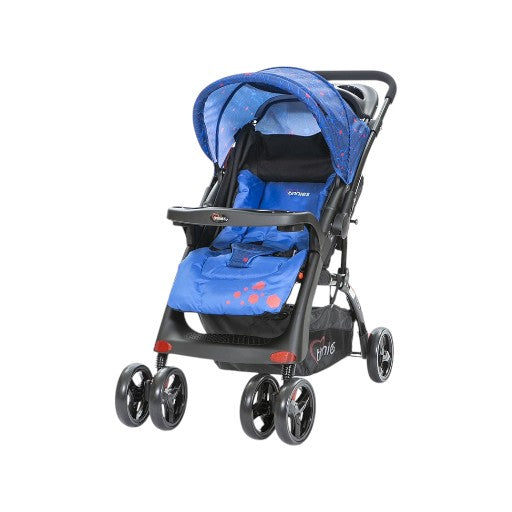 Tinnies Baby Stroller Reversible Handle Royal Blue