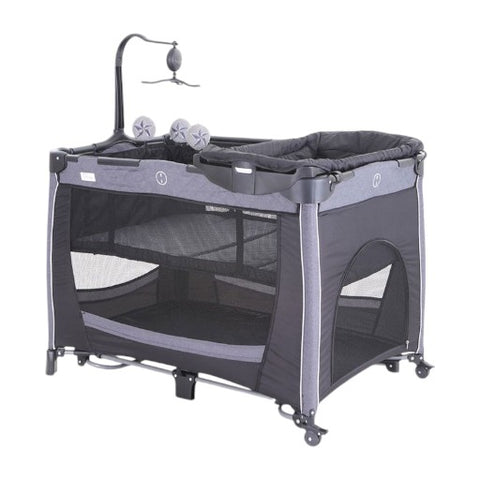 Tinnies Baby Playpen – Black