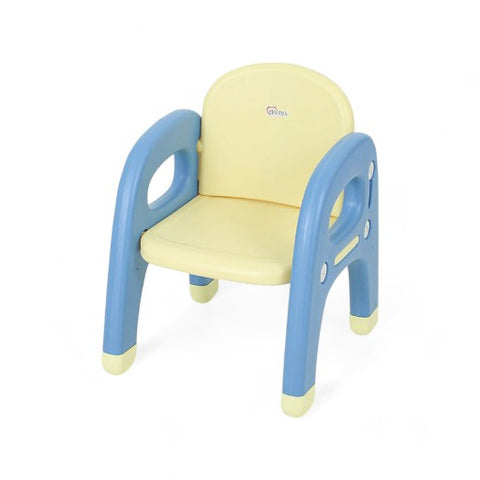 Tinnies Children Study Table Set T1101 Blue-Yellow