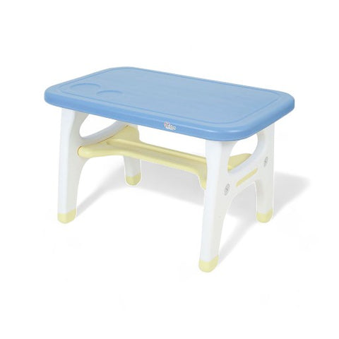 Tinnies Children Study Table Set T1101 Blue-Yellow