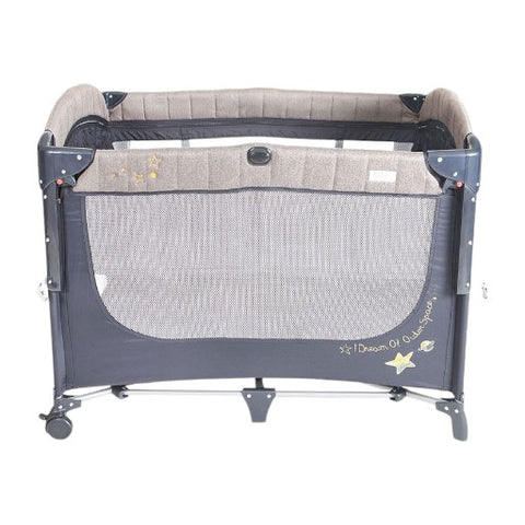 Tinnies Drop Side Playpen – Blue