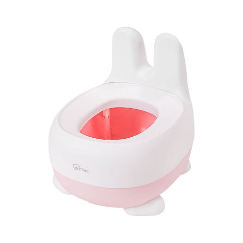 Tinnies Rabbit Baby Potty Seat T071  Pink & White