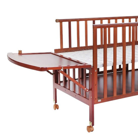 Tinnies Wooden Cot – Brown