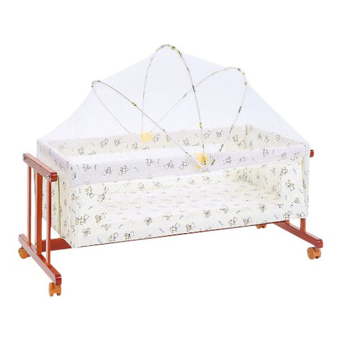 Tinnies Wooden Cot – Brown
