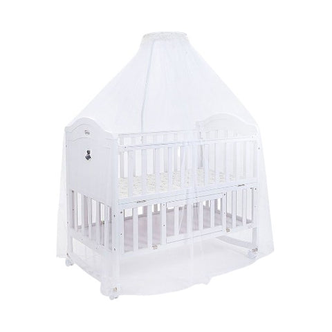 Tinnies Wooden Cot White