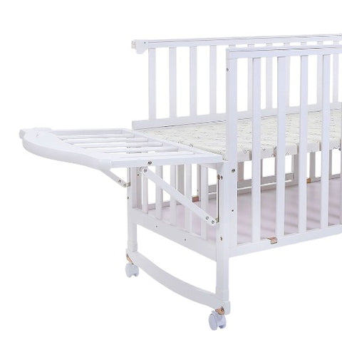 Tinnies Wooden Cot White