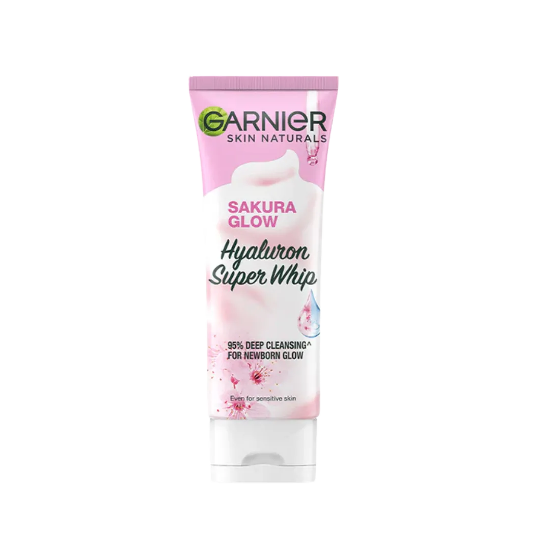 Garnier Sakura Glow Hyaluron Super Whip Foam