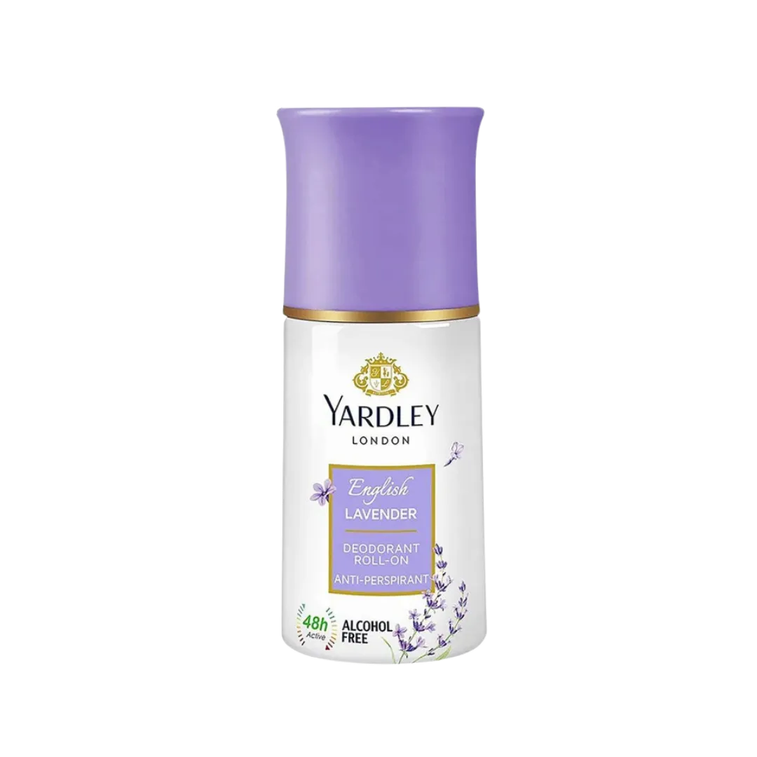 Yardley London English Lavender Deodorant Antiperspirant Roll On