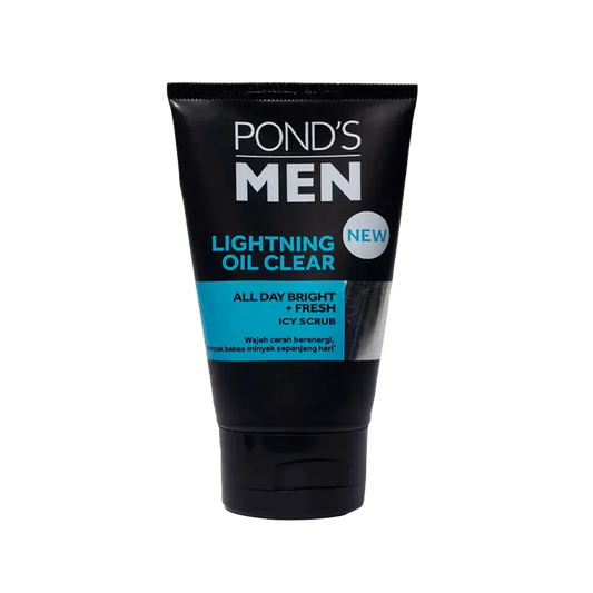 POND'S MEN Lightning Oil Clear Icy Scrub