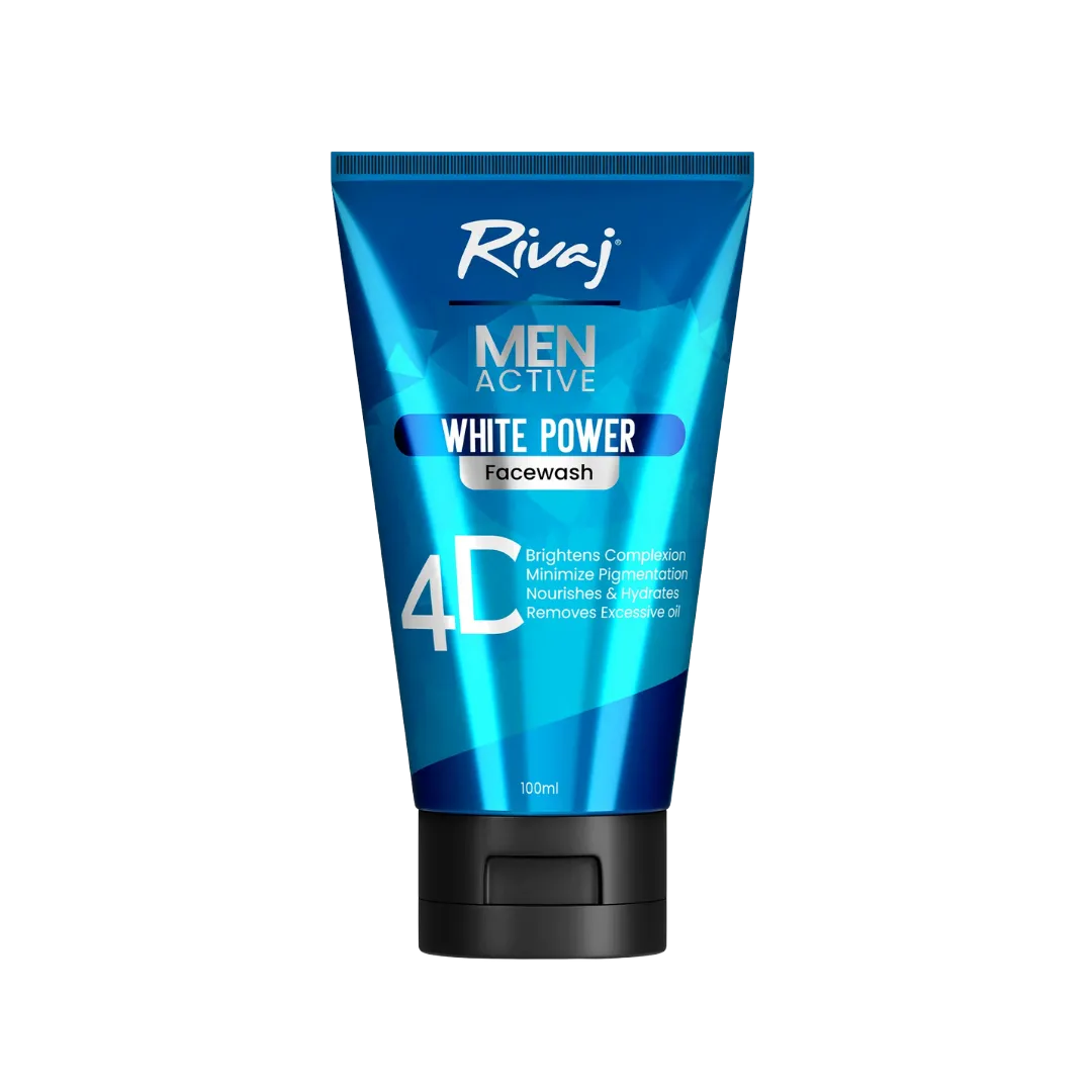 RIVAJ Men Active White Power Face wash