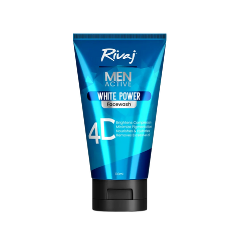 RIVAJ Men Active White Power Face wash