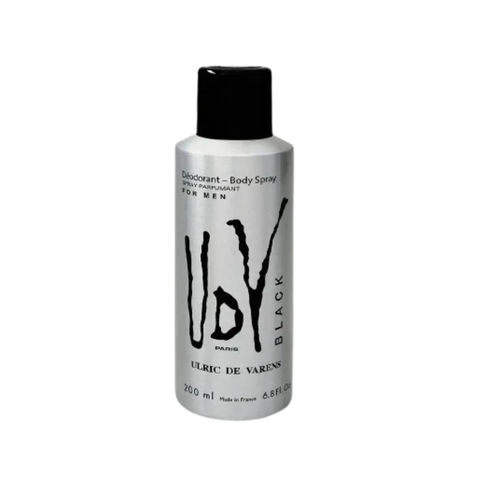 UDV Men Black Body Spray