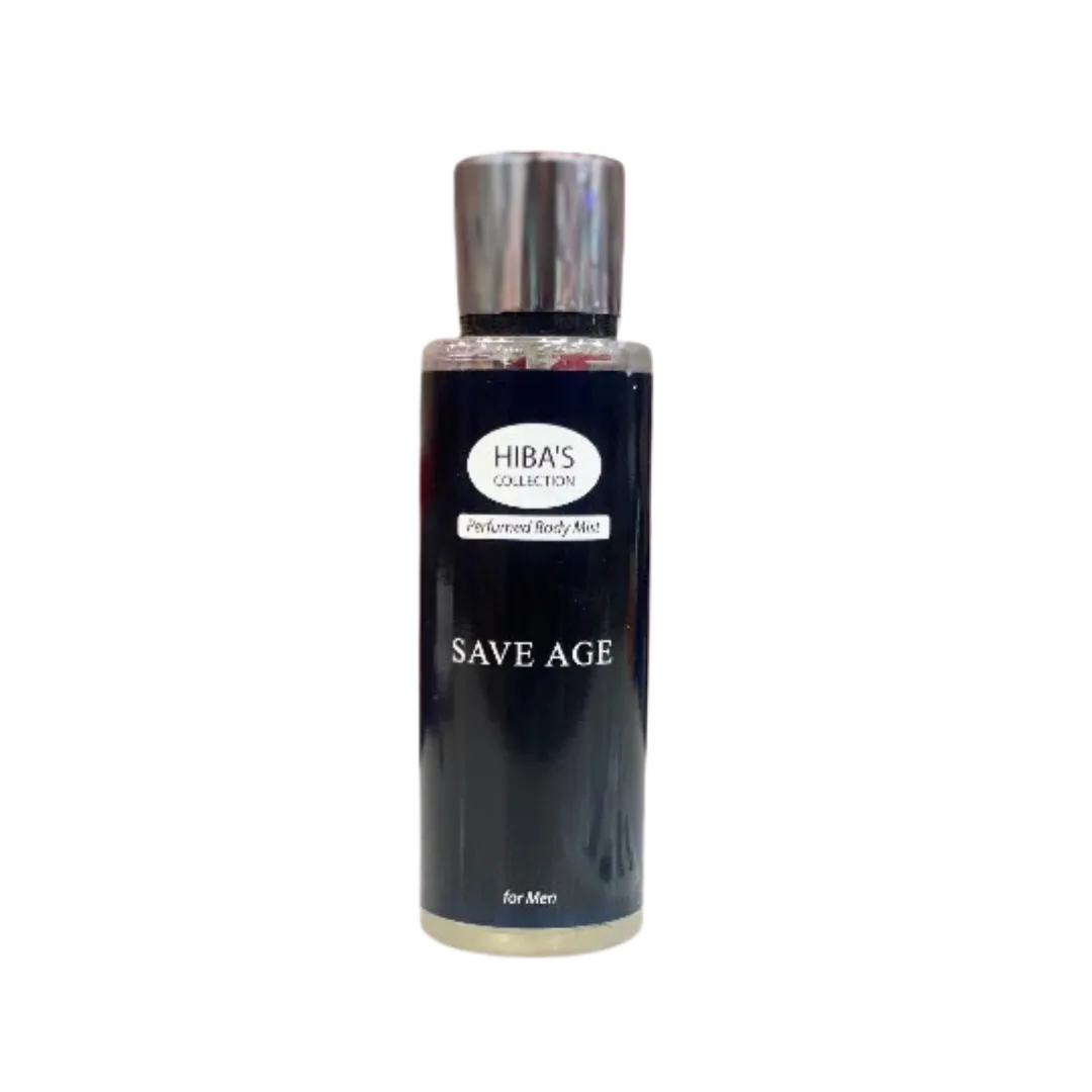 HIBA'S COLLECTION Save Age Body Mist For Men