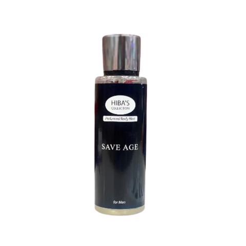 HIBA'S COLLECTION Save Age Body Mist For Men