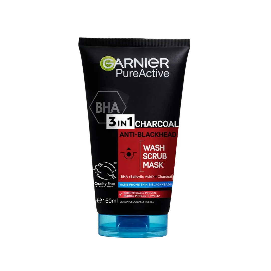 GARNIER SkinActive Pure Active Intensive Charcoal 3-in-1 Wash