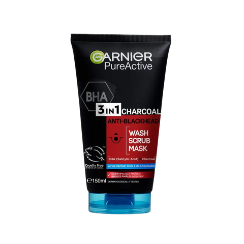 GARNIER SkinActive Pure Active Intensive Charcoal 3-in-1 Wash
