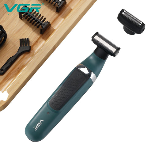 VGR V-393 Professional OneBlade Beard Trimmer and Foil Shaver for men