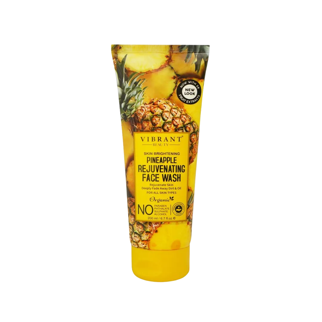 VIBRANT BEAUTY Skin Brightening Pineapple Rejunvating Face Wash