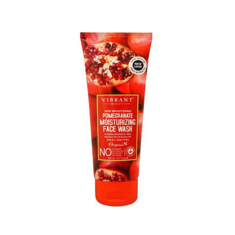 VIBRANT BEAUTY Skin Brightening Pomegranate Moisturizing Face Wash