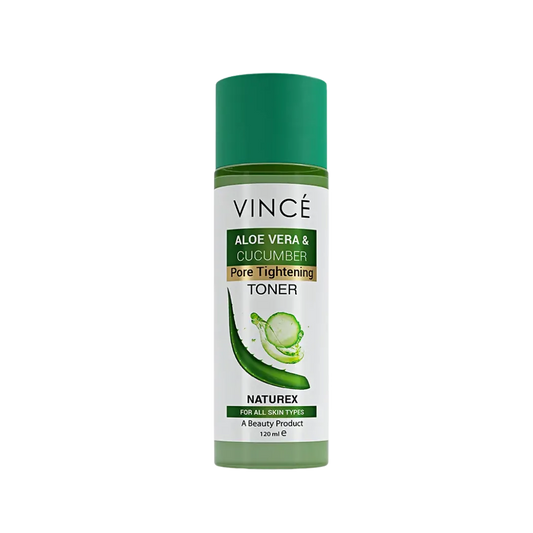 VINCE Aloe Vera & Cucumber Pore Tightening Toner Naturex For All Skin Type