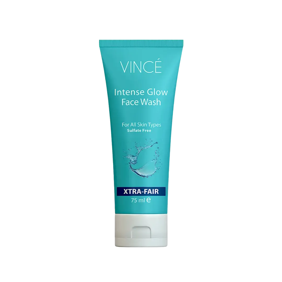 VINCE Intense Glow Face Wash For All Skin Type Sulfate Free Xtra-Fair