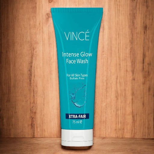 VINCE Intense Glow Face Wash For All Skin Type Sulfate Free Xtra-Fair