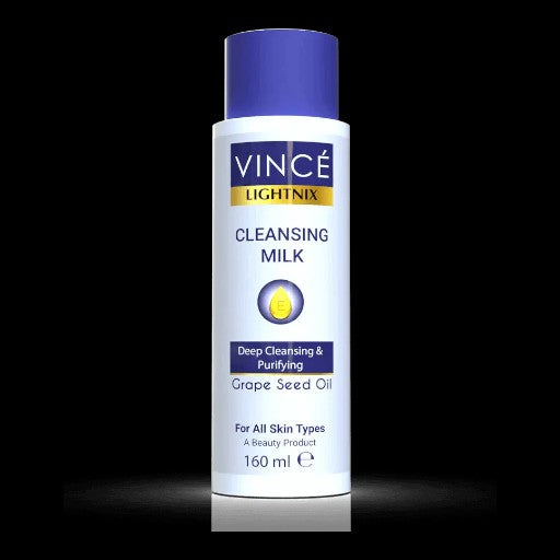 VINCE Lightnix Cleanser MILK Grape Seed OIL For All Skin Type