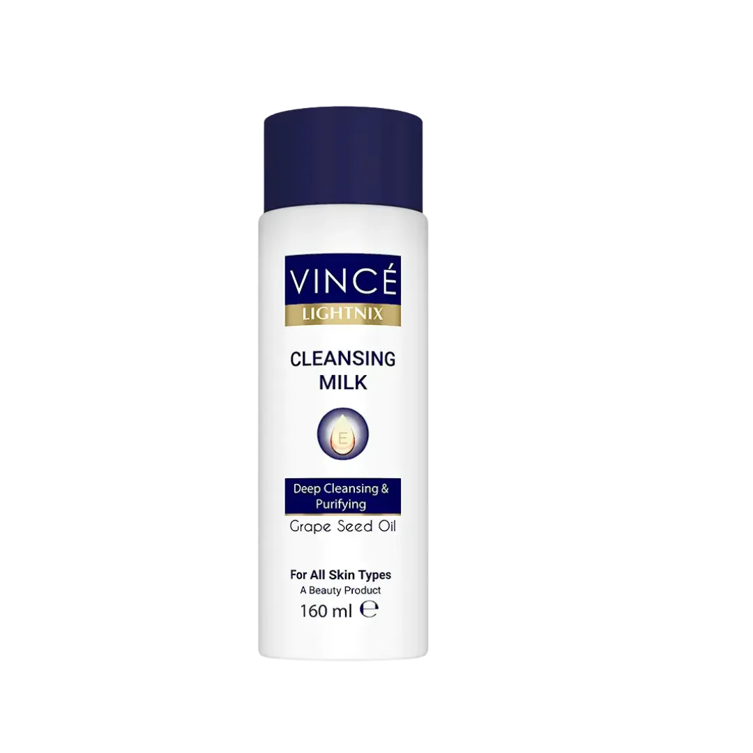 VINCE Lightnix Cleanser MILK Grape Seed OIL For All Skin Type