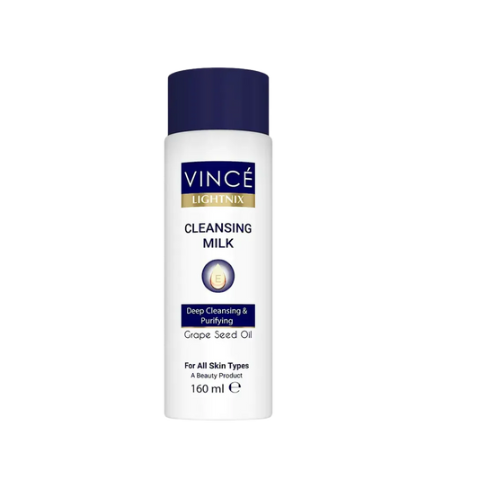 VINCE Lightnix Cleanser MILK Grape Seed OIL For All Skin Type
