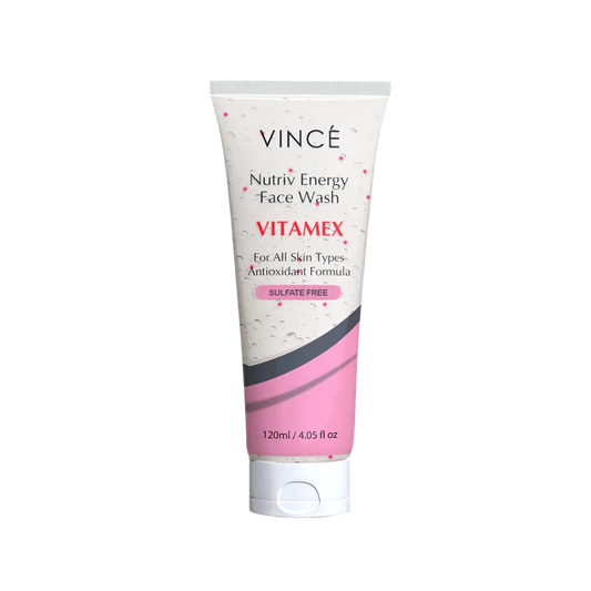 VINCE Nutriv Energy Face Wash Vitamex For All Skin Type Sulfate Free