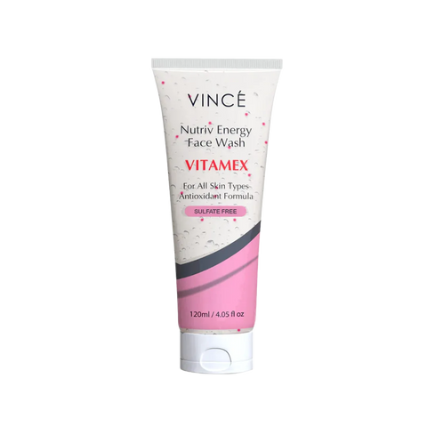 VINCE Nutriv Energy Face Wash Vitamex For All Skin Type Sulfate Free