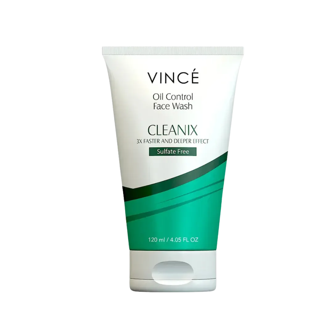 VINCE Oil Control Face Wash Cleanix Sulphate Free