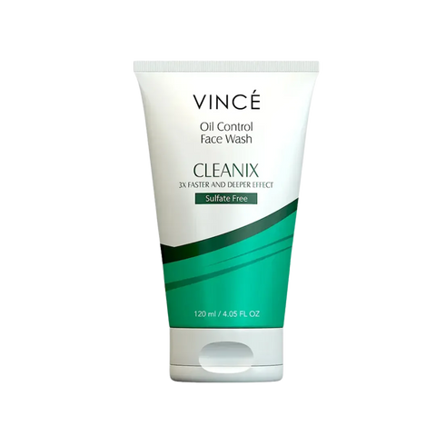 VINCE Oil Control Face Wash Cleanix Sulphate Free