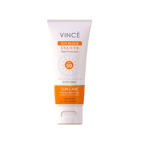 VINCE Sun Block UVA-UVB High Protection SPF 50