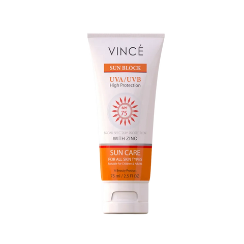 VINCE Sun Block UVA-UVB High Protection SPF 75