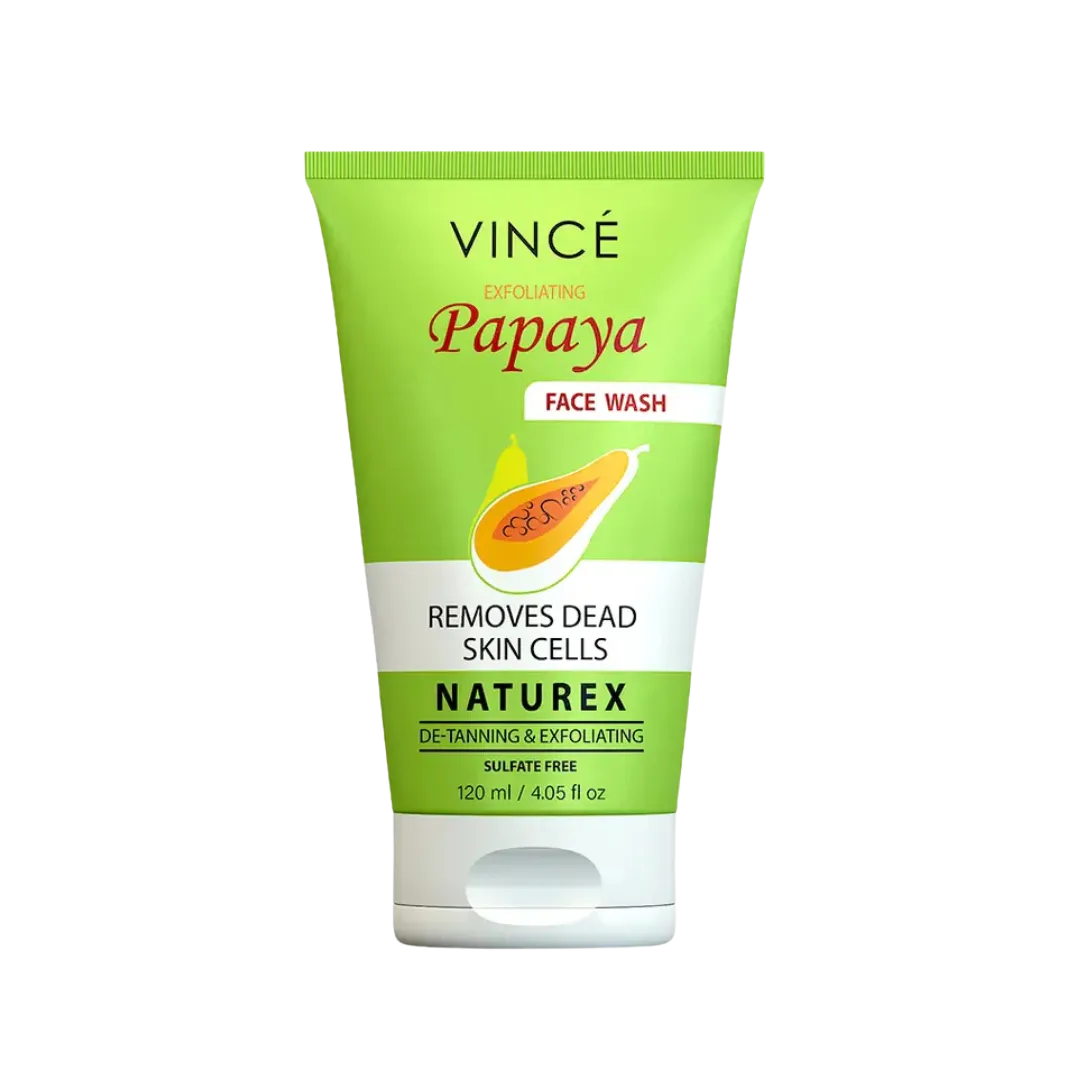 VVINCE Papaya Face Wash Removed Dead Skin cells Naturex Sulphate Free