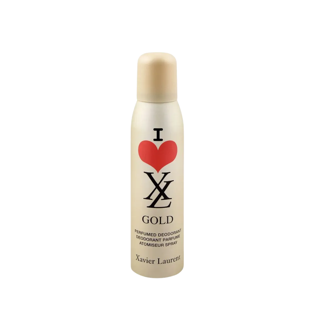 Xavier Laurent I LOVE XL GOLD Spray Deodorant For Women