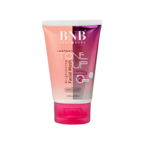 body & body bnb instant tone up brightening facial wash