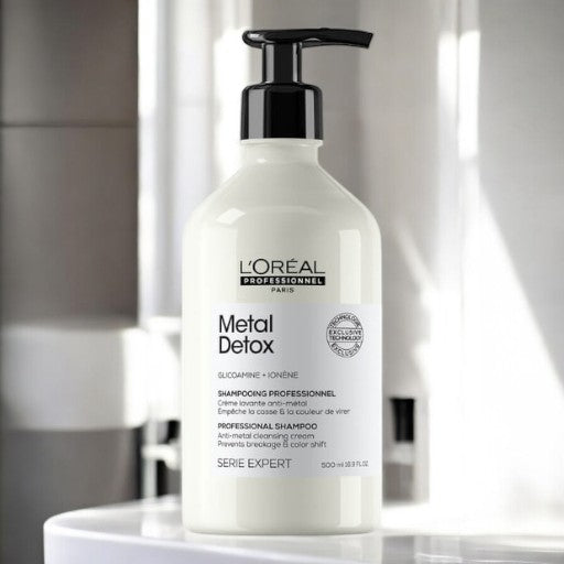 Serie Expert [Metal Detox] Anti-metal cleansing cream shampoo.